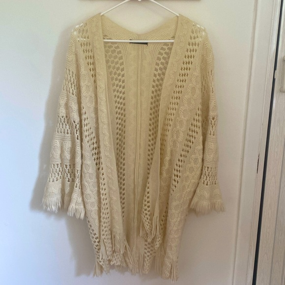 Anthropologie Crochet open cardigan - Picture 1 of 5